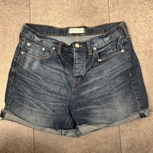 Madewell denim shorts size 28